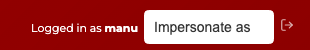 Impersonation default state